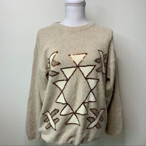 Santoria Silk Vintage Sweater Large